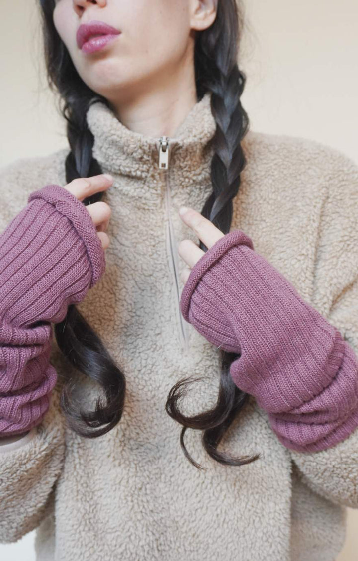 Wool Blend  Arm Warmers