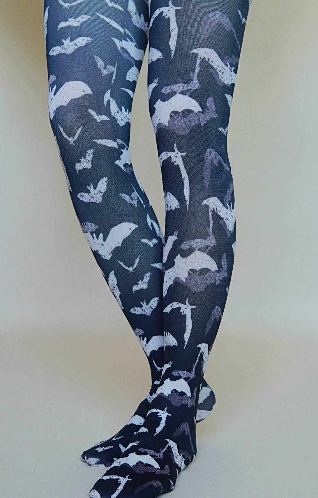 Bats Patterned Tights – Tabbisocks