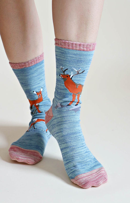 Replant Pairs "Deer" Socks