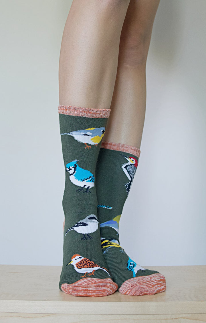 Replant Pairs "Bird" Socks