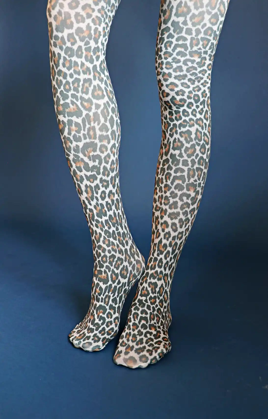 Tights for Women with Leopard Print, Patterned Leopard Tights