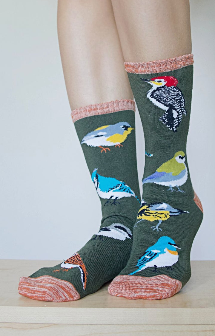 Replant Pairs "Bird" Socks