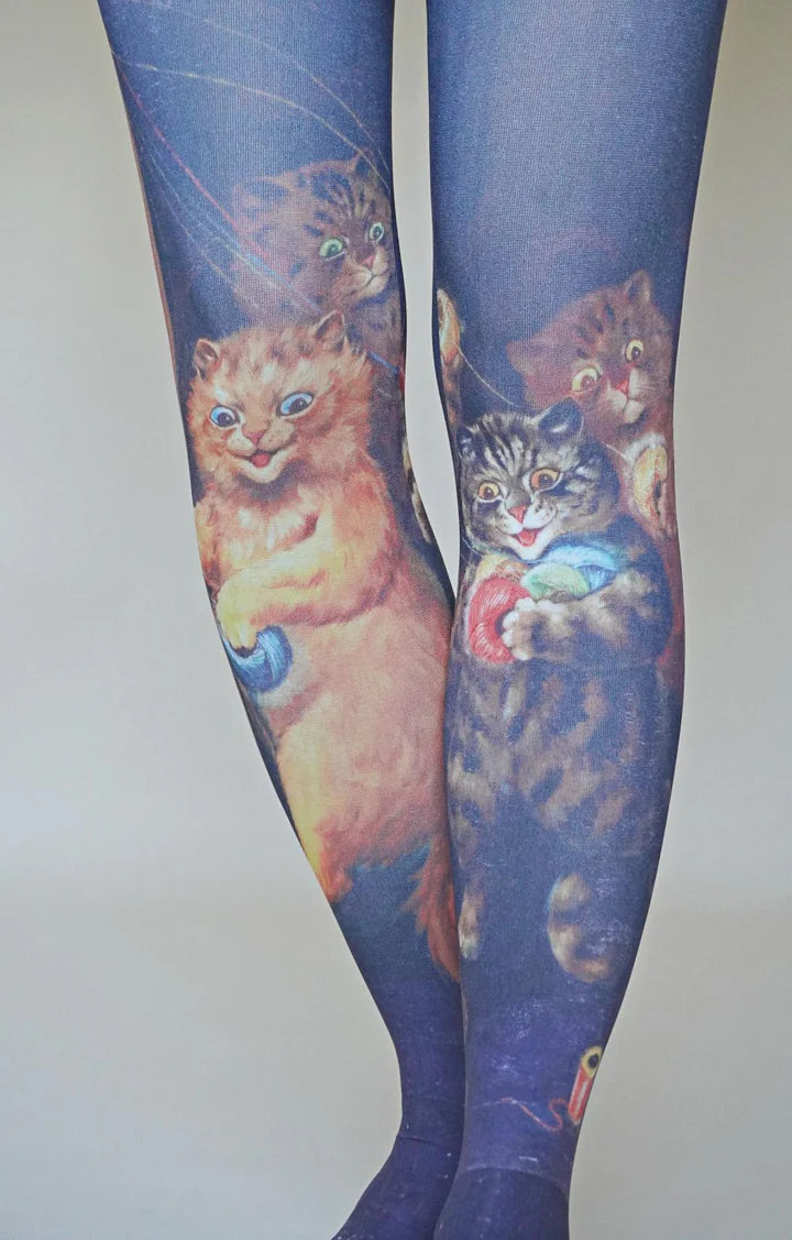 X-Large Printed Tights Collection