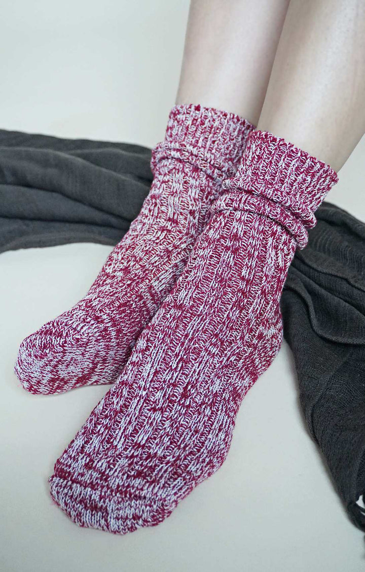 Organic Hemp Ribbed Socks