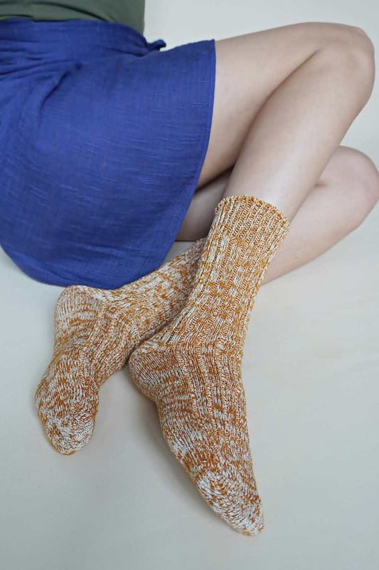 Organic Hemp Ribbed Socks