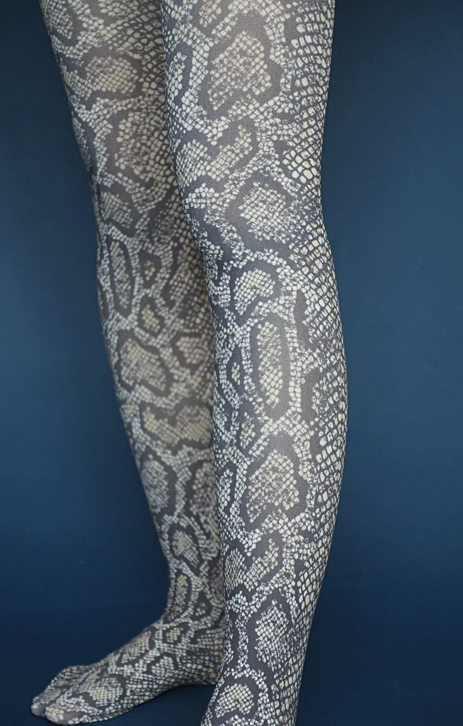Snake skin Pattern Tights – Tabbisocks