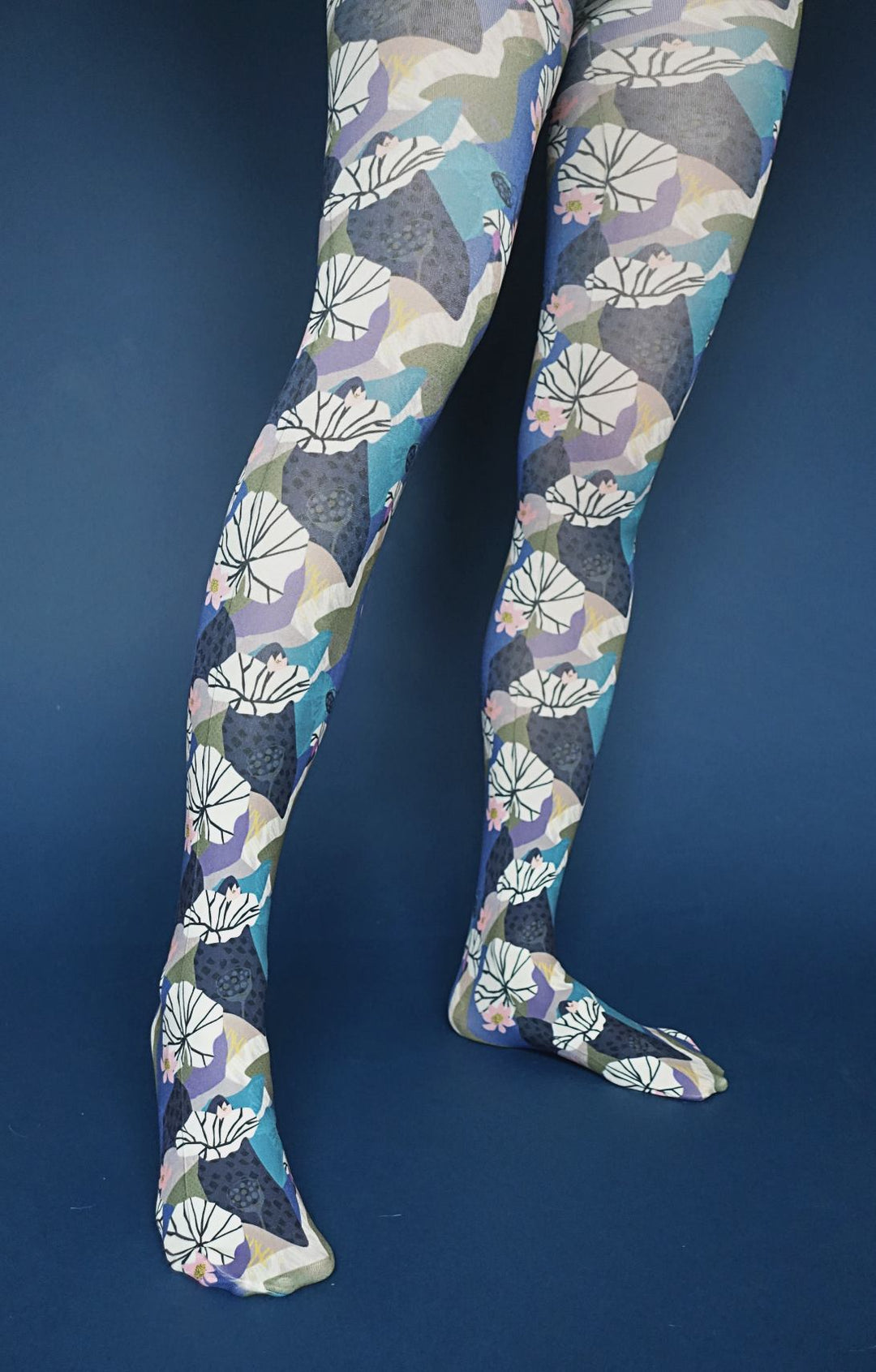 Unique Water Lilies Tights