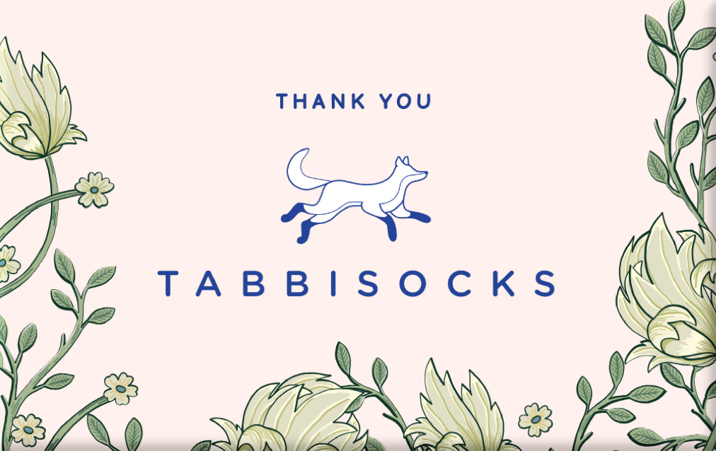 Tabbisocks Email Gift Card