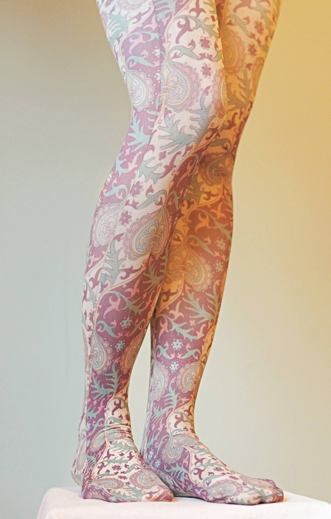 Womens Fashion Tights | Museum Art Printed – Tabbisocks