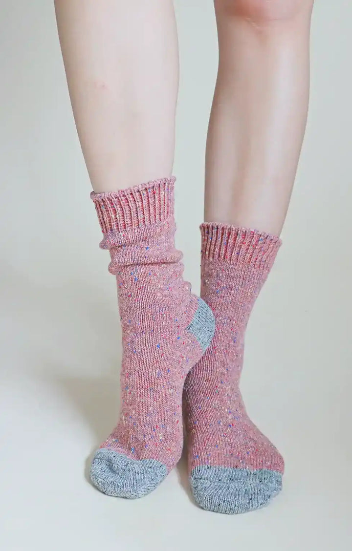 Confetti Wool Crew Socks